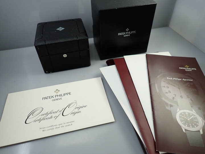 パテックフィリップ アクアノート ラージ Ref.5065A-001 ステンレススチール ブラック文字盤