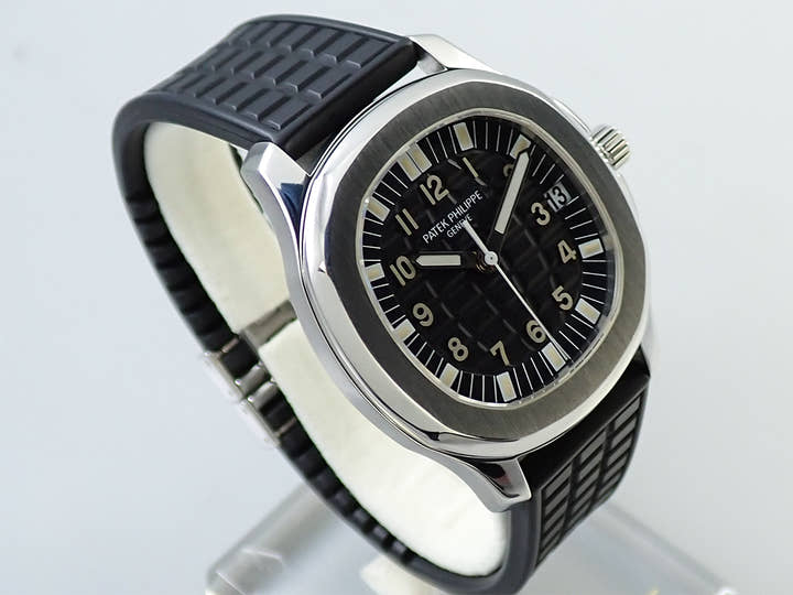 パテックフィリップ アクアノート ラージ Ref.5065A-001 ステンレススチール ブラック文字盤