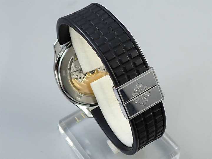 パテックフィリップ アクアノート ラージ Ref.5065A-001 ステンレススチール ブラック文字盤