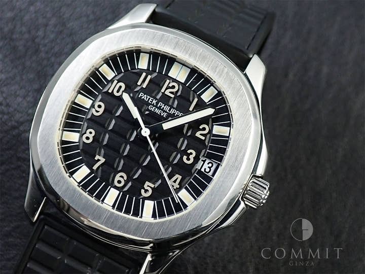 パテックフィリップ アクアノート ラージ Ref.5065A-001 ステンレススチール ブラック文字盤