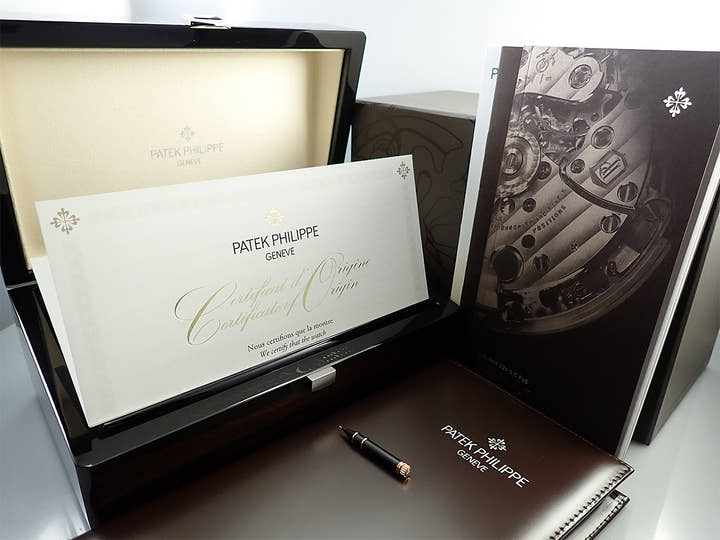 パテックフィリップ アクアノート Ref.5164R-001 ローズゴールド ブラウン エンボス文字盤