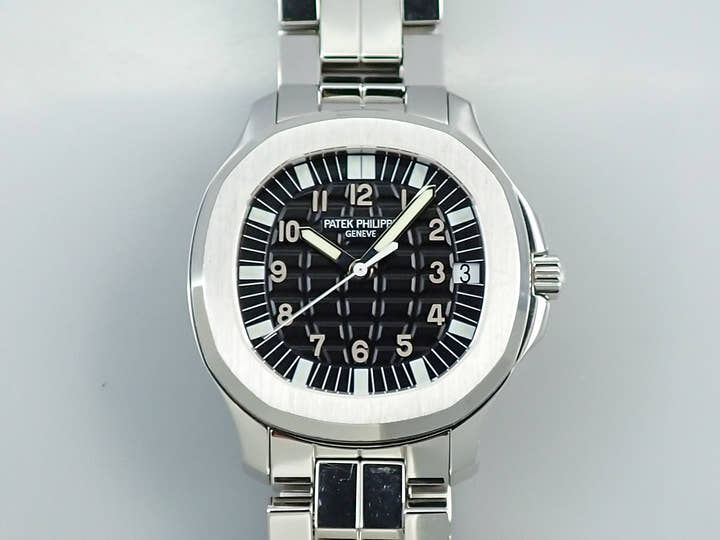 パテックフィリップ アクアノート ラージ Ref.5065A-001 ステンレススチール ブラック文字盤
