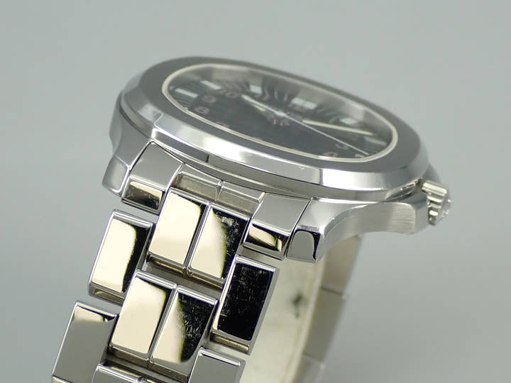 パテックフィリップ アクアノート ラージ Ref.5065A-001 ステンレススチール ブラック文字盤