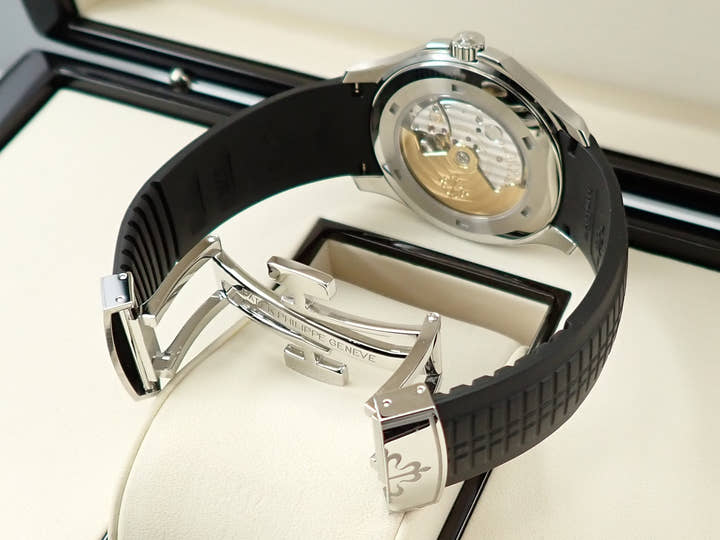 パテックフィリップ アクアノート Ref.5167A-001 ステンレススチール ブラック文字盤