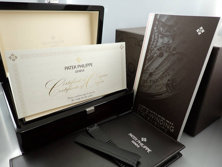 パテックフィリップ アクアノート Ref.5167A-001 ステンレススチール ブラック文字盤