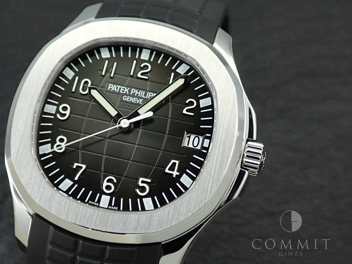 パテックフィリップ アクアノート Ref.5167A-001 ステンレススチール ブラック文字盤