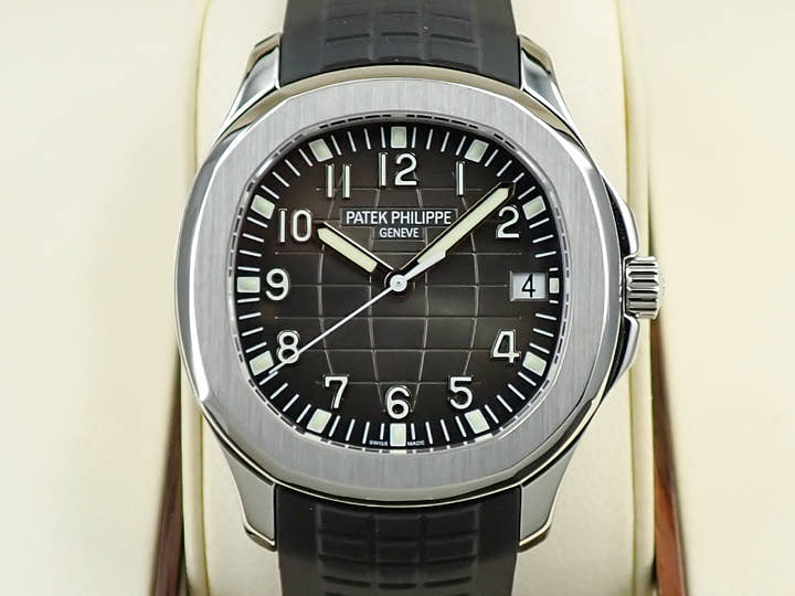 パテックフィリップ アクアノート Ref.5167A-001 ステンレススチール ブラック文字盤