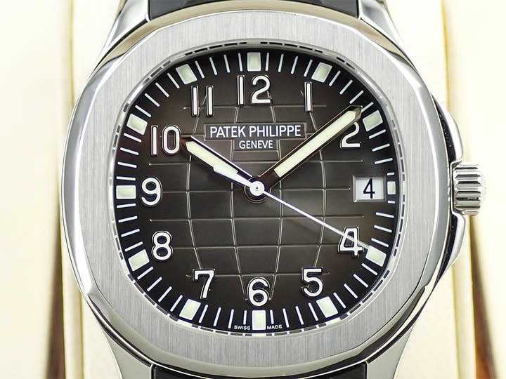 パテックフィリップ アクアノート Ref.5167A-001 ステンレススチール ブラック文字盤