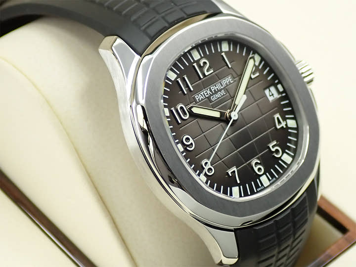 パテックフィリップ アクアノート Ref.5167A-001 ステンレススチール ブラック文字盤