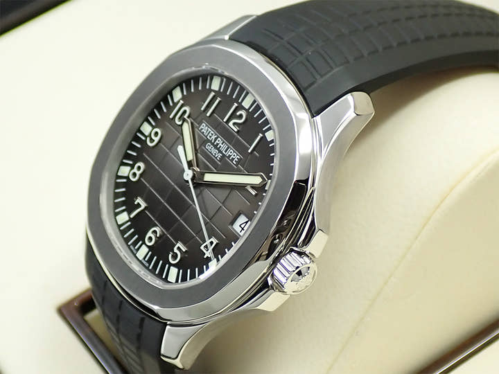 パテックフィリップ アクアノート Ref.5167A-001 ステンレススチール ブラック文字盤