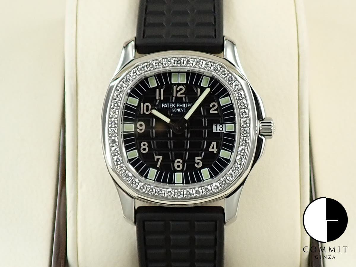 パテックフィリップ アクアノート ルーチェ Ref.4961A-001 ステンレススチール ブラック文字盤