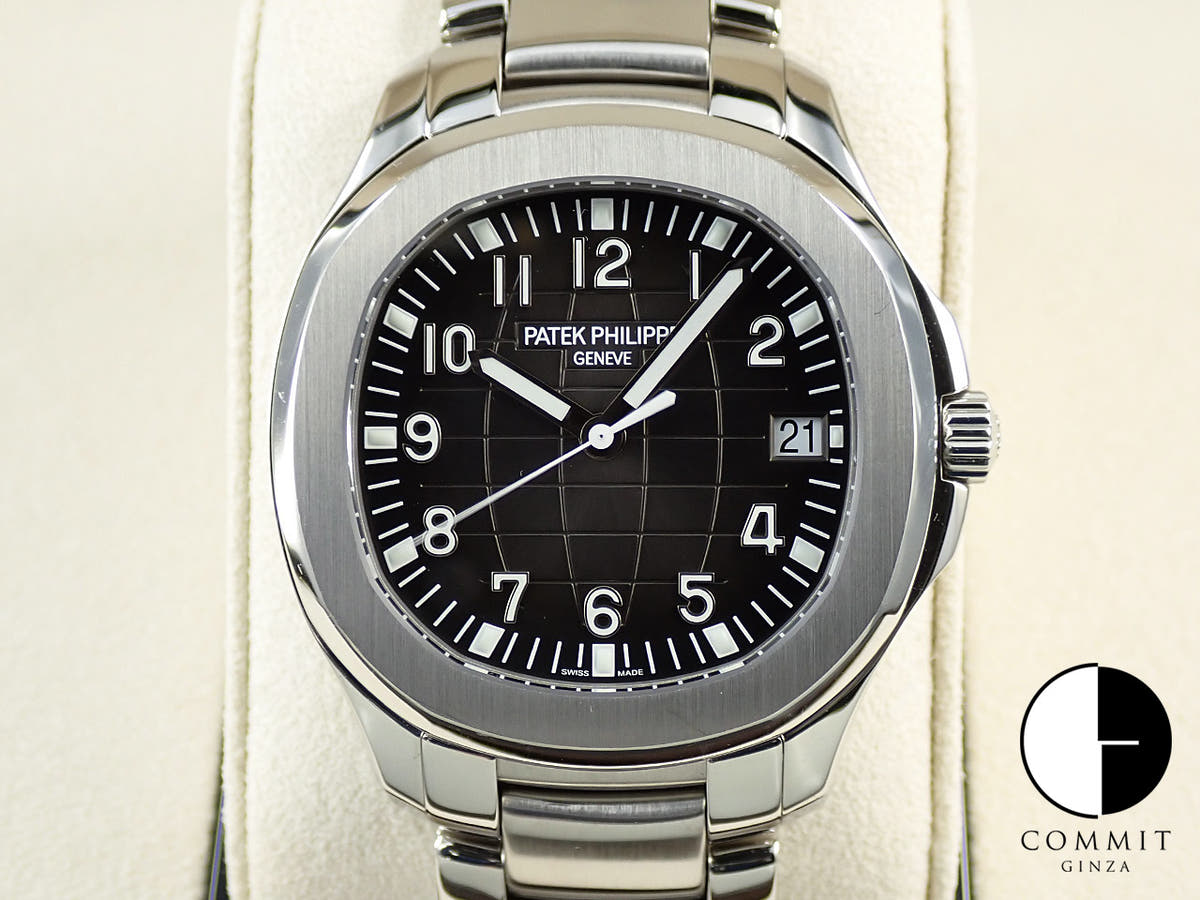 パテックフィリップ アクアノート エクストララージ Ref.5167/1A-001 ステンレススチール ブラック文字盤