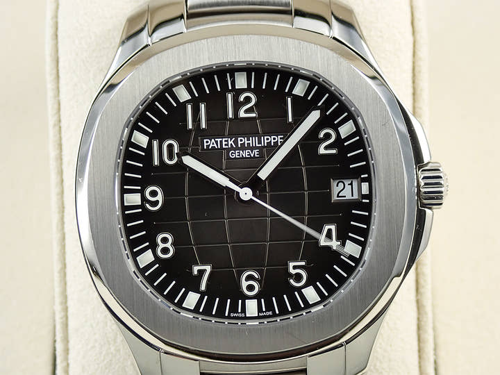 パテックフィリップ アクアノート エクストララージ Ref.5167/1A-001 ステンレススチール ブラック文字盤