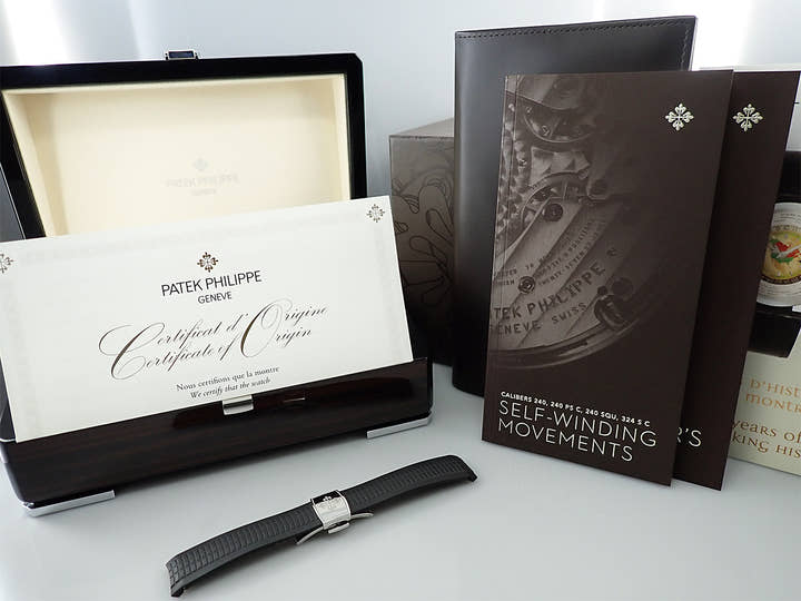 パテックフィリップ アクアノート エクストララージ Ref.5167/1A-001 ステンレススチール ブラック文字盤