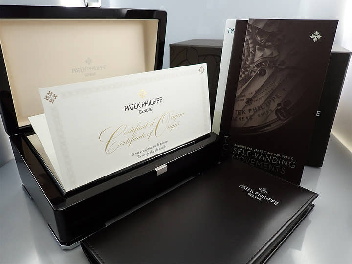 パテックフィリップ アクアノート Ref.5168G-001 ホワイトゴールド ミッドナイトブルー文字盤