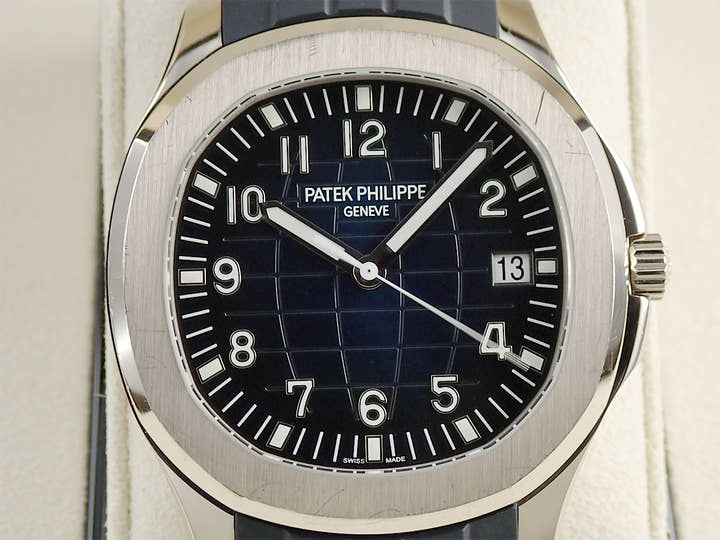 パテックフィリップ アクアノート Ref.5168G-001 ホワイトゴールド ミッドナイトブルー文字盤
