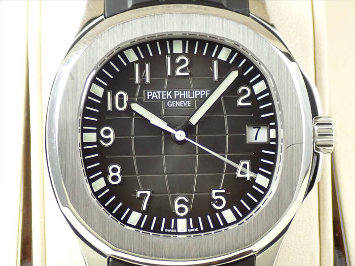 パテックフィリップ アクアノート Ref.5167A-001 ステンレススチール ブラック文字盤