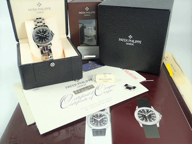 Patek Philippe Aquanaut Ref.5066/1A-010 Black Dial Used aquanaut-34