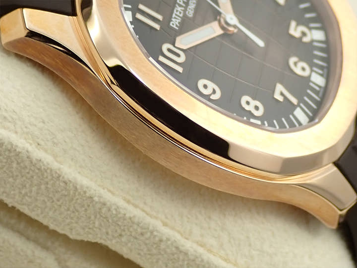 パテックフィリップ アクアノート Ref.5167R-001 ローズゴールド ブラウン文字盤