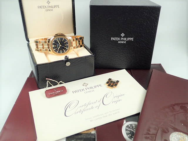 パテックフィリップ アクアノート Ref.5065/1J ブラック文字盤 中古 aquanaut-35