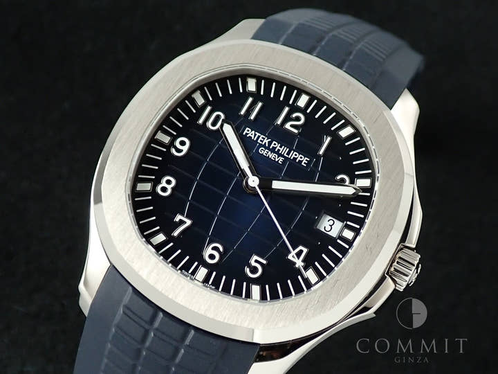 パテックフィリップ アクアノート Ref.5168G-001 ホワイトゴールド ミッドナイトブルー文字盤