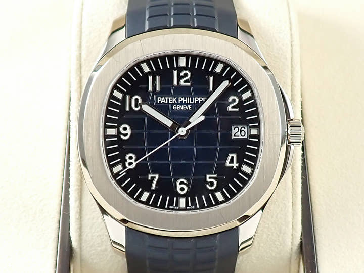 パテックフィリップ アクアノート Ref.5168G-001 ホワイトゴールド ミッドナイトブルー文字盤
