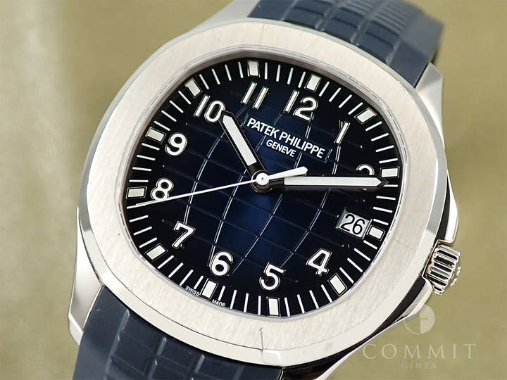 パテックフィリップ アクアノート Ref.5168G-001 ホワイトゴールド ミッドナイトブルー文字盤
