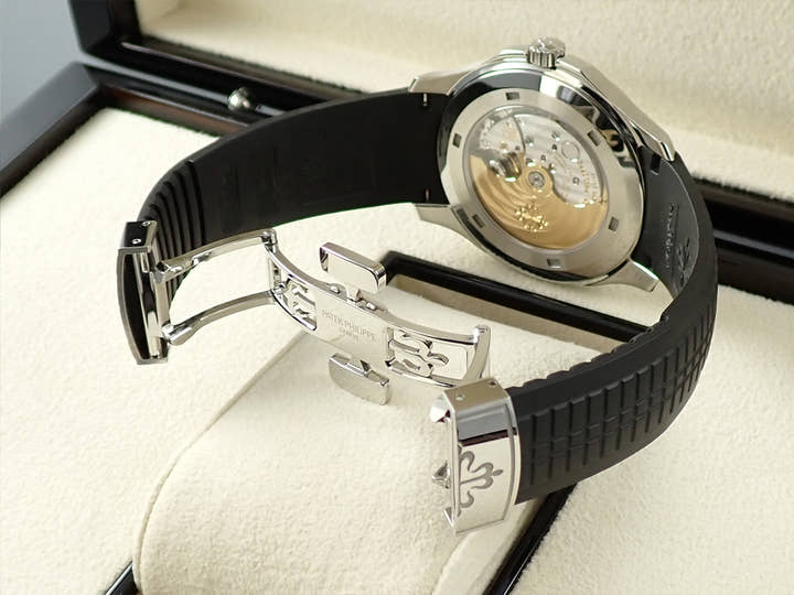 パテックフィリップ アクアノート Ref.5167A-001 ステンレススチール ブラック文字盤