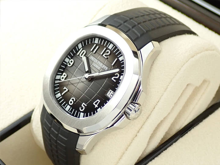 パテックフィリップ アクアノート Ref.5167A-001 ステンレススチール ブラック文字盤