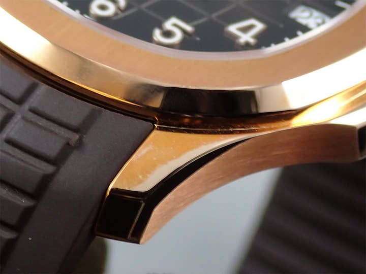 パテックフィリップ アクアノート Ref.5167R-001 ローズゴールド ブラウン文字盤