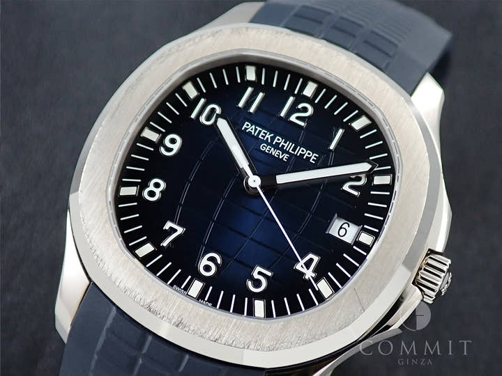 パテックフィリップ アクアノート Ref.5168G-001 ホワイトゴールド ミッドナイトブルー文字盤