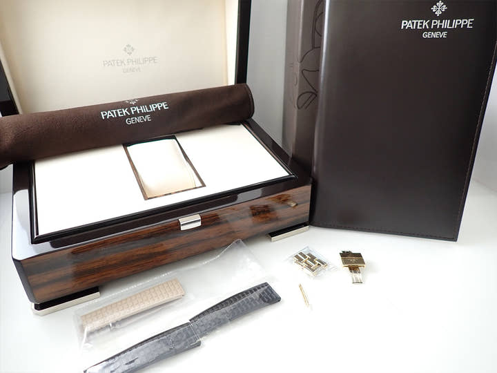 パテックフィリップ アクアノート Ref.5065J-001 イエローゴールド ブラック文字盤