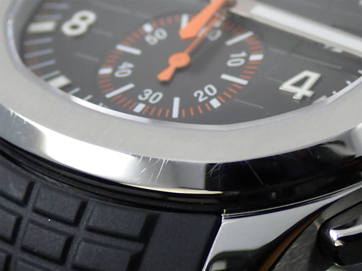 パテックフィリップ アクアノート クロノグラフ Ref.5968A-001 ステンレススチール ブラック文字盤