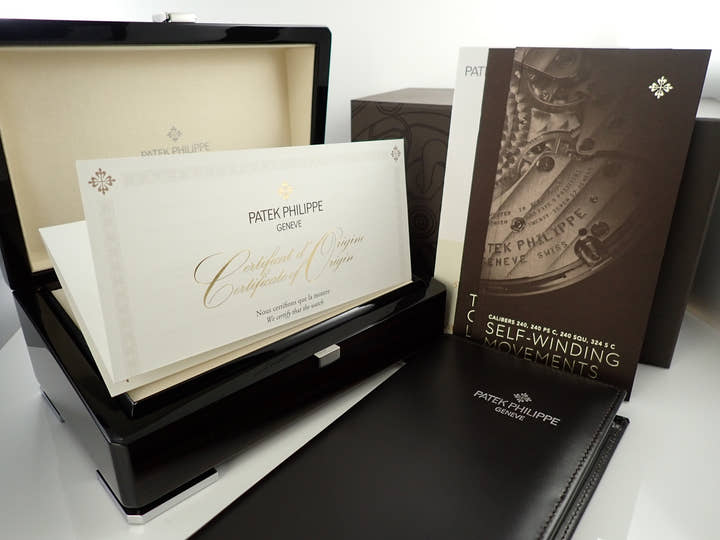 パテックフィリップ アクアノート Ref.5168G-001 ホワイトゴールド ミッドナイトブルー文字盤