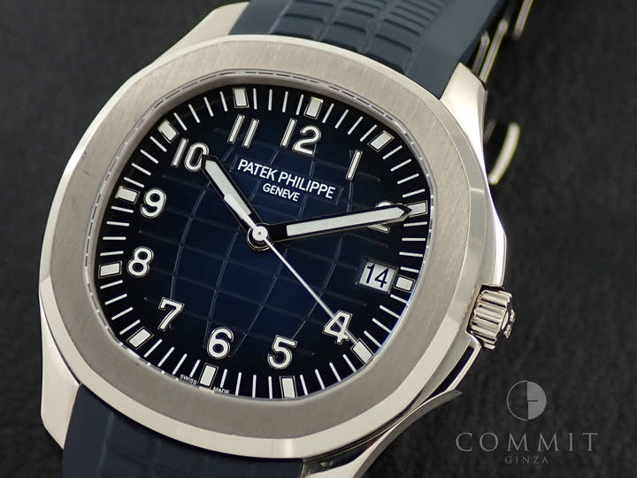 パテックフィリップ アクアノート Ref.5168G-001 ホワイトゴールド ミッドナイトブルー文字盤
