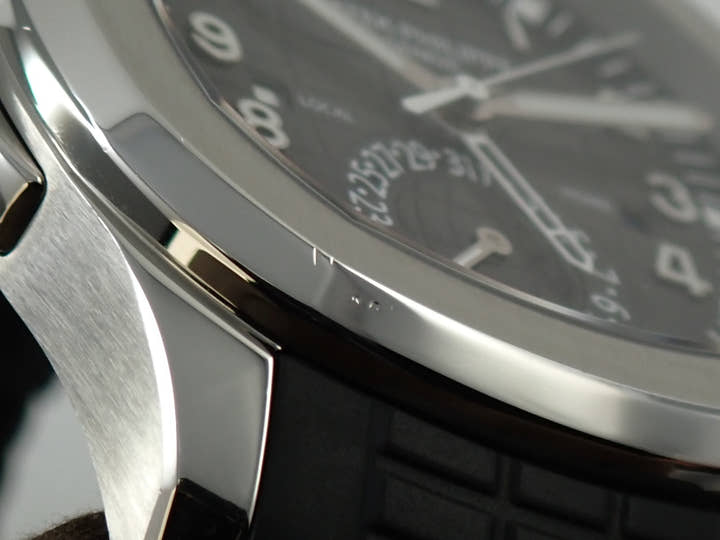 パテックフィリップ アクアノート トラベルタイム Ref.5164A-001 ステンレススチール ブラック文字盤