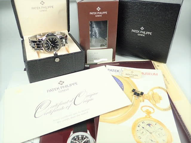 Patek Philippe Aquanaut Ref.5066/1A-010 Black Dial Good Condition aquanaut-43