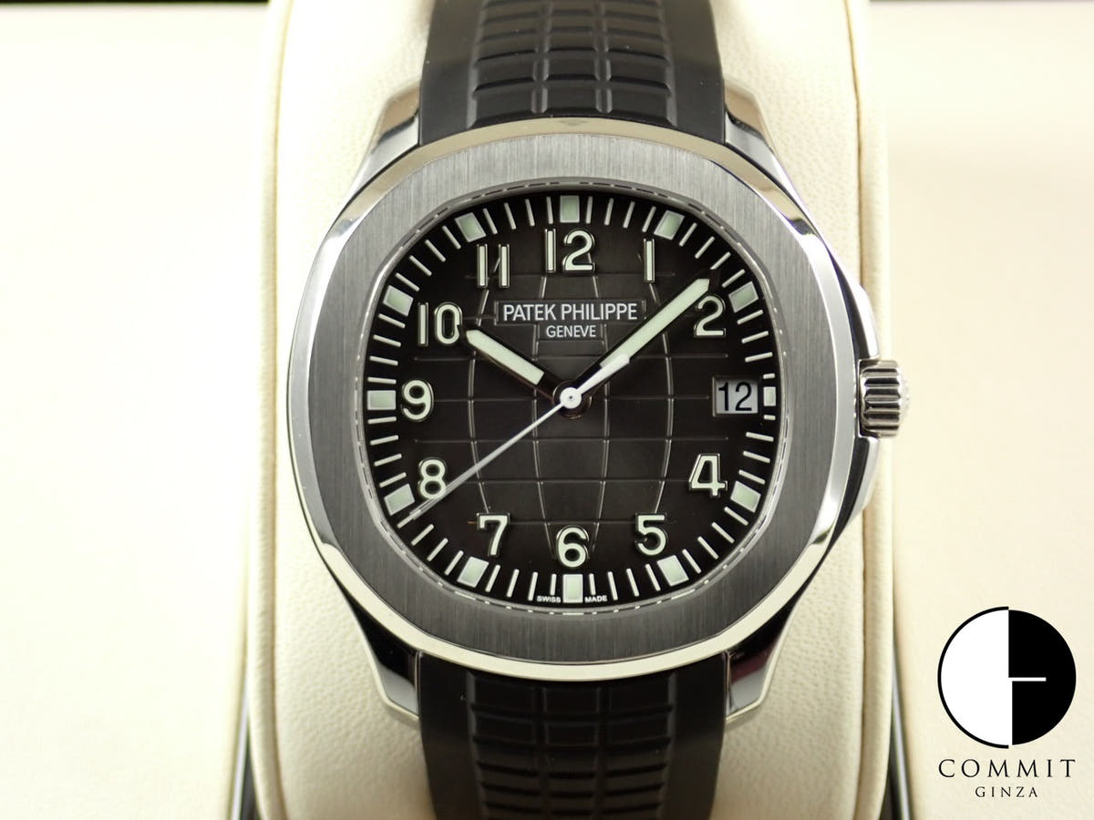 パテックフィリップ アクアノート Ref.5167A-001 ステンレススチール ブラック文字盤