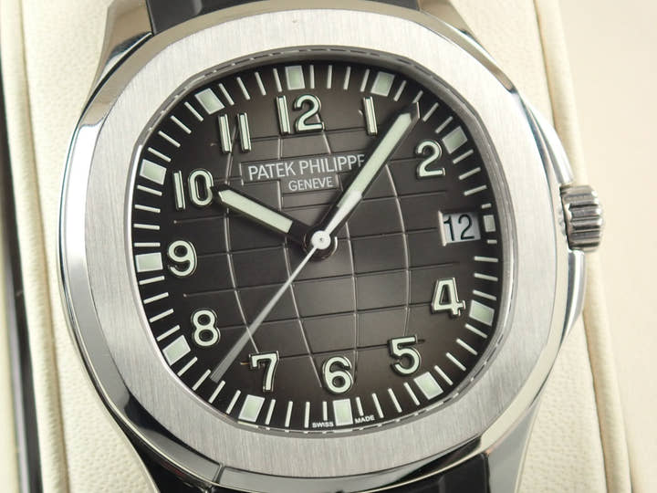 パテックフィリップ アクアノート Ref.5167A-001 ステンレススチール ブラック文字盤