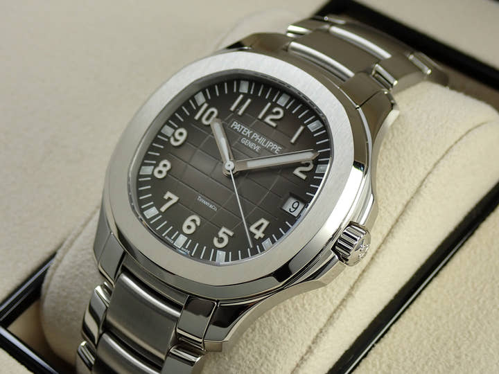 パテックフィリップ アクアノート エクストララージ TIFFANY&CO. Ref.5167/1A-001 ステンレススチール ブラック文字盤