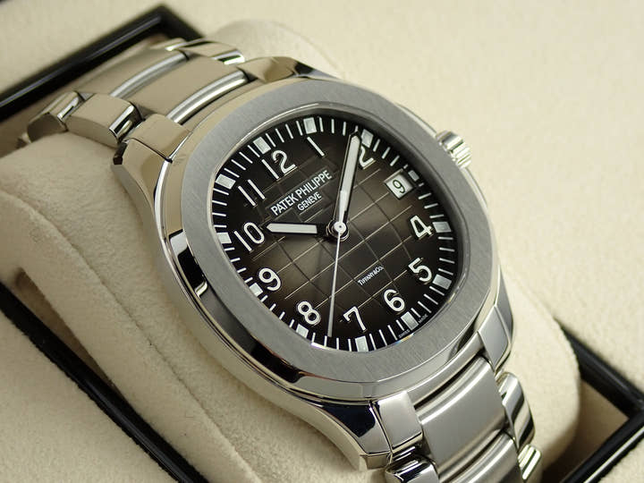 パテックフィリップ アクアノート エクストララージ TIFFANY&CO. Ref.5167/1A-001 ステンレススチール ブラック文字盤