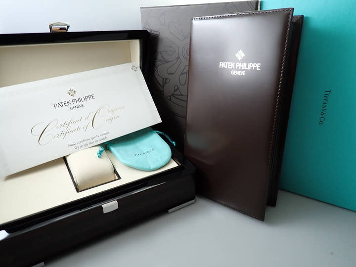 パテックフィリップ アクアノート エクストララージ TIFFANY&CO. Ref.5167/1A-001 ステンレススチール ブラック文字盤