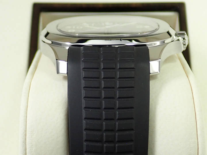 パテックフィリップ アクアノート Ref.5167A-001 ステンレススチール ブラック文字盤
