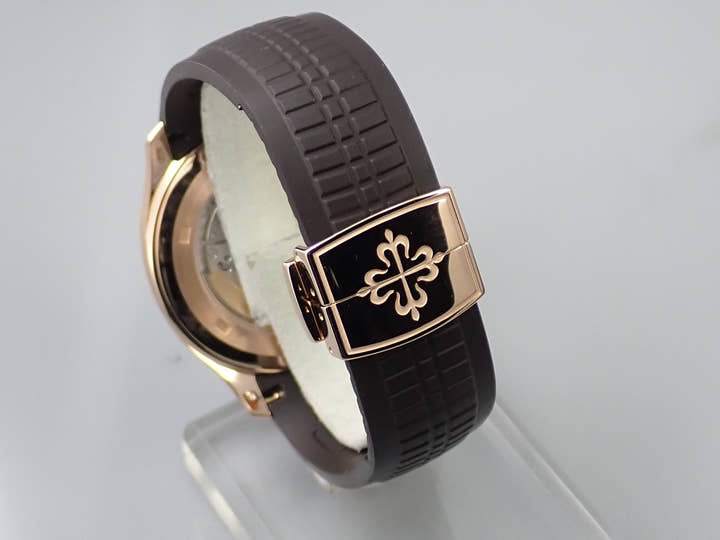 パテックフィリップ アクアノート Ref.5167R-001 ローズゴールド ブラウン文字盤