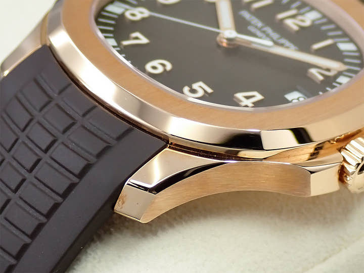 パテックフィリップ アクアノート Ref.5167R-001 ローズゴールド ブラウン文字盤