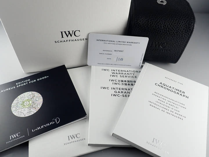 IWC アクアタイマー Ref.IW379507 ブルー文字盤 中古 aquatimer