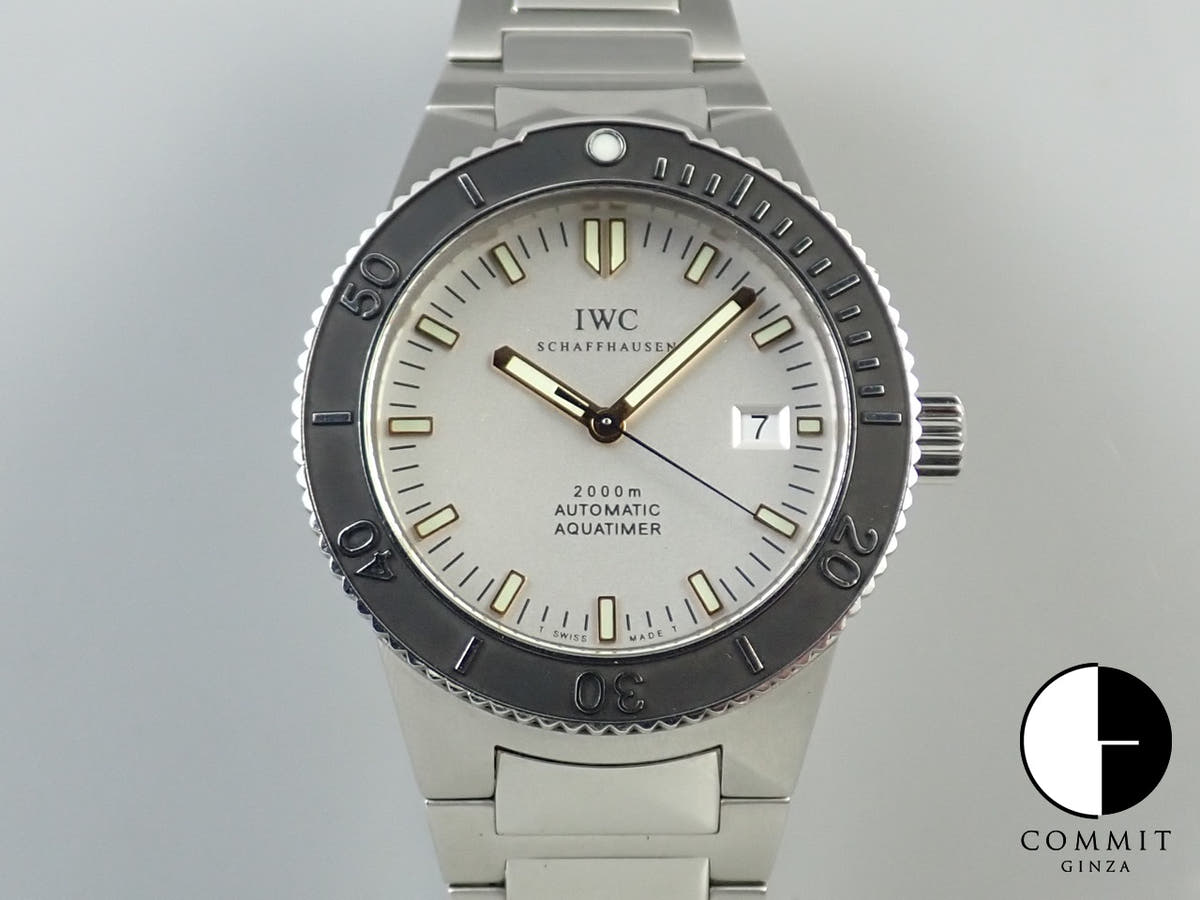 IWC GST アクアタイマー Ref.IW353602 シルバー文字盤 中古 5ZT77769