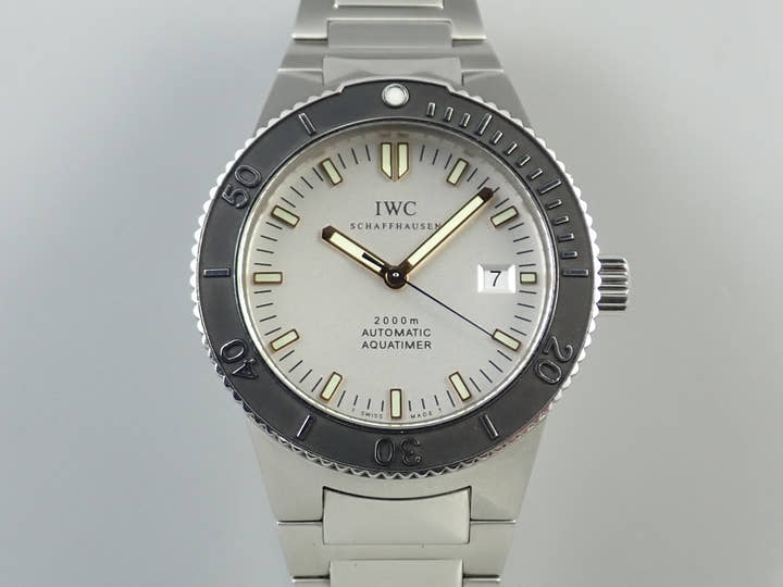 IWC GST アクアタイマー Ref.IW353602 シルバー文字盤 中古 5ZT77769