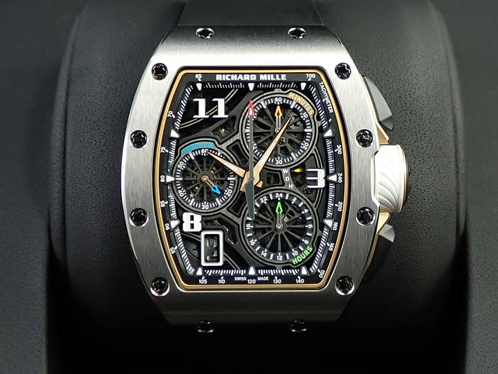 リシャールミル オートマティック フライバック クロノグラフ Ref.RM72-01 スケルトン文字盤 極美品 L97TXCMK