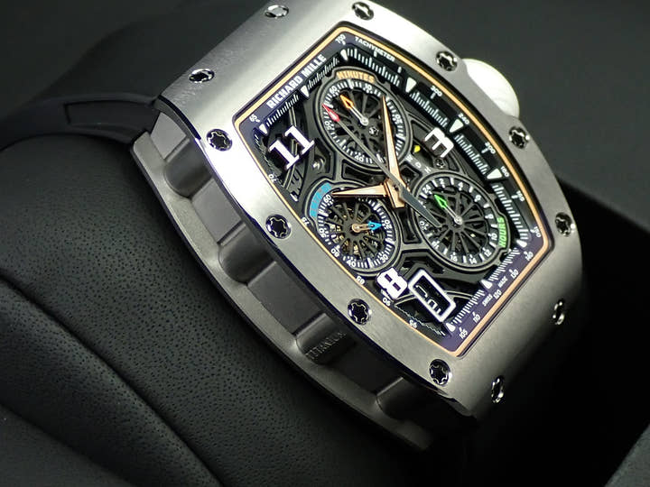 リシャールミル オートマティック フライバック クロノグラフ Ref.RM72-01 スケルトン文字盤 極美品 L97TXCMK